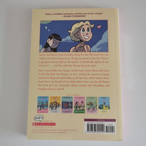 Babysitters Club Graphic Novel #7 Boy-Crazy Stacey Gale Galligan Ann M Martin - Picture 6 of 6